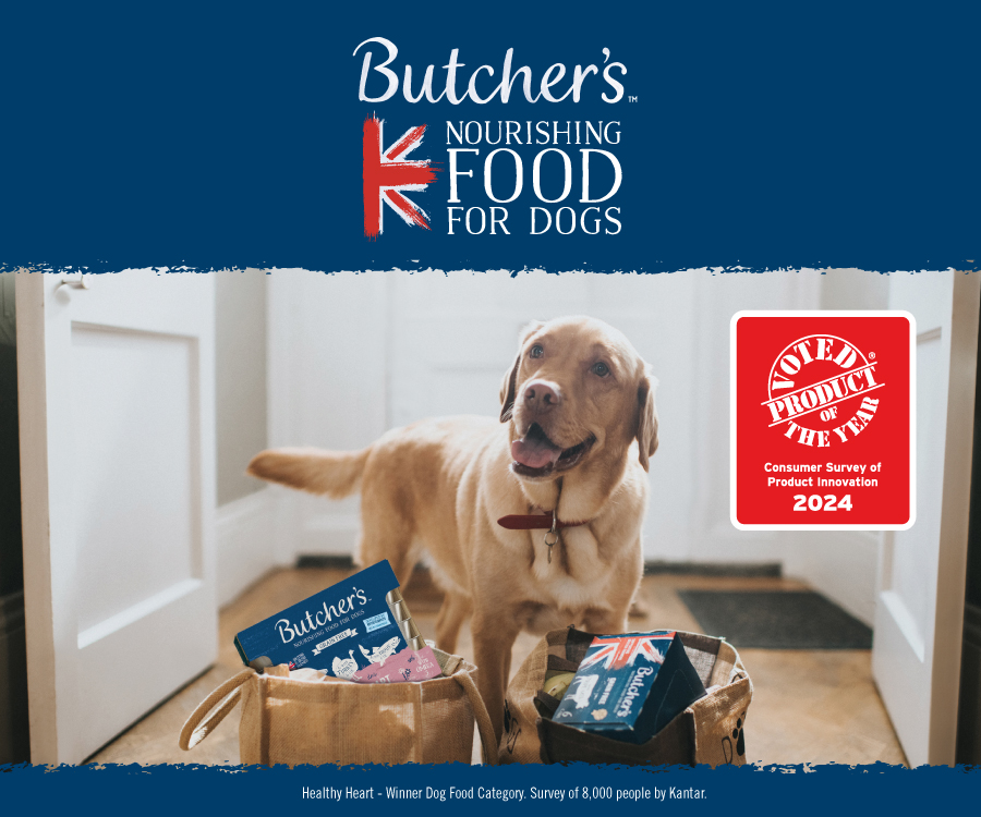 Butcher’s Nourishing Food for Dogs advert
